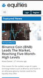 Mobile Screenshot of equities.com